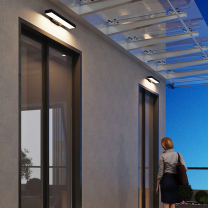 Moderna arandela de parede LED minimalista e à prova de água