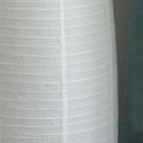 Nordycka minimalistyczna stojąca lampa podłogowa z kloszem z papieru ryżowego