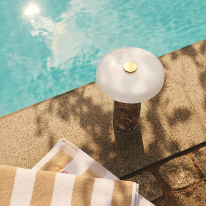 Przenośna lampa stołowa Marble