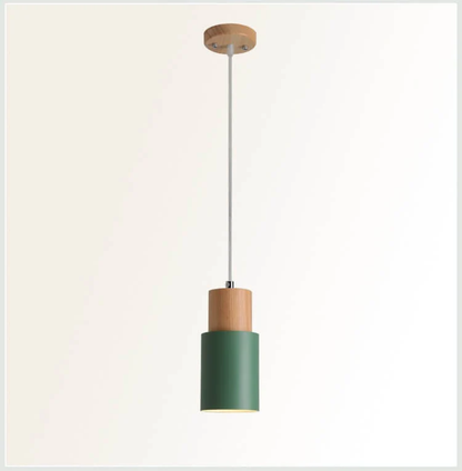 Nordycka lampa wisząca LED w stylu Macaron