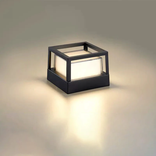 Wodoodporne aluminiowe cylindryczne LED oświetlenie zewnętrzne