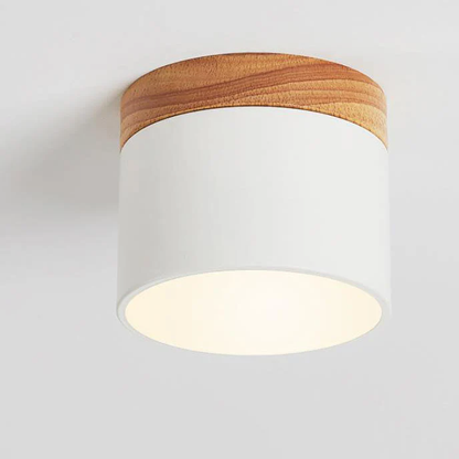 Skandynawska Macaronowa Jednolita Kolorowa Lampa LED na Sufit