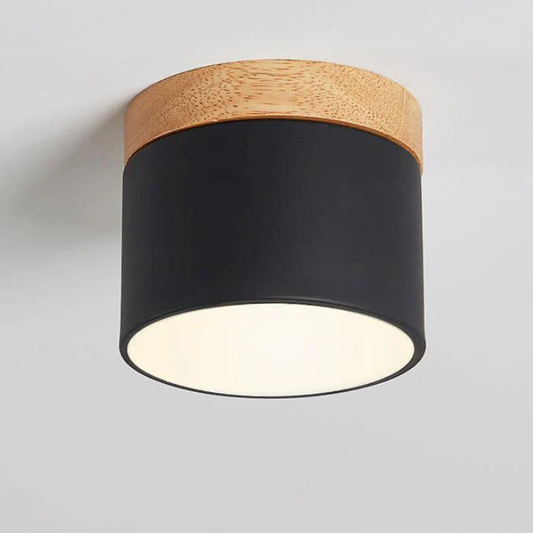 Skandynawska Macaronowa Jednolita Kolorowa Lampa LED na Sufit