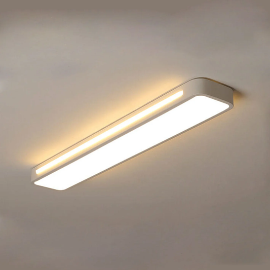 Nordycka minimalistyczna długa lampa sufitowa LED