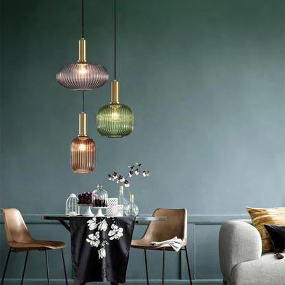 Minimalistyczna Strukturalna Lampa Wisząca