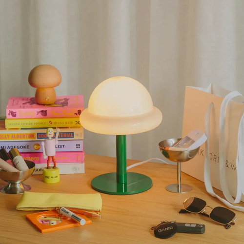 Lampa Bubblegum w kolorze miętowym