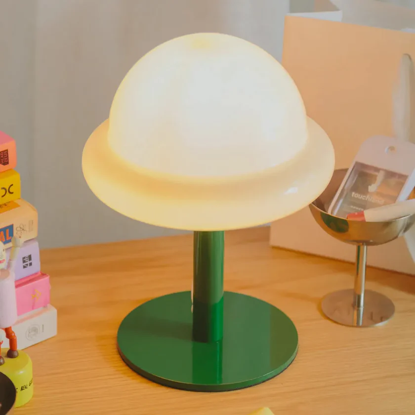 Lampa Bubblegum w kolorze miętowym