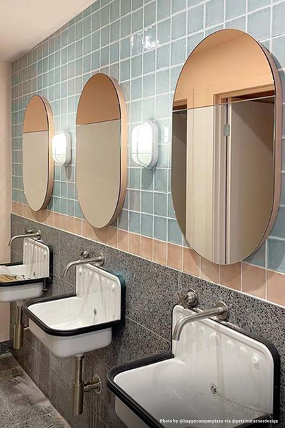 Oválná svítidla Bunker v ochranné kleci