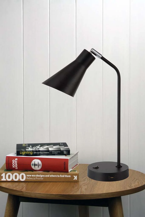 Elegantní stolní lampa Gerroa