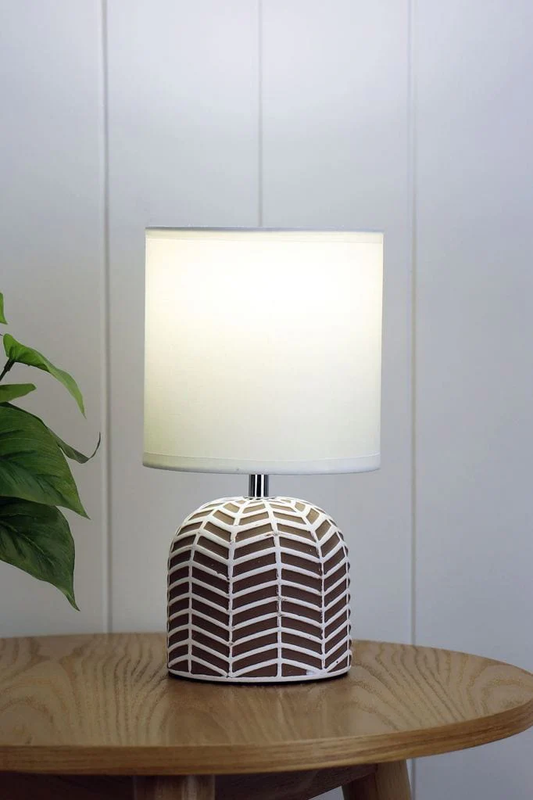 Lampa stołowa ceramiczna Portwrinkle