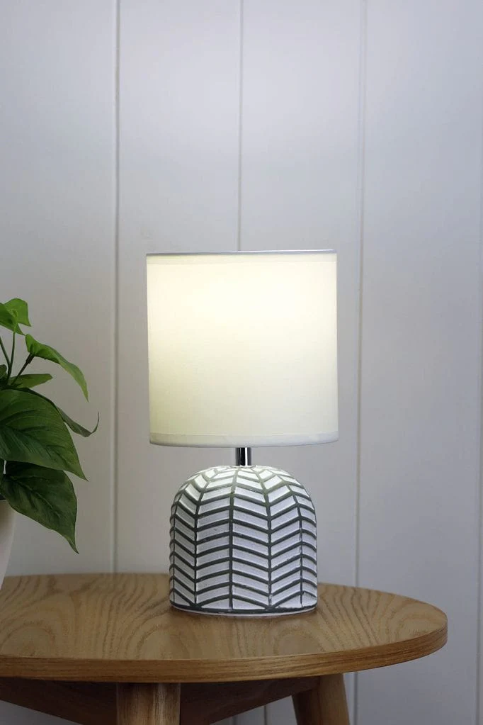 Lampa stołowa ceramiczna Portwrinkle