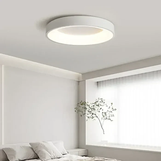 Skandynawska Okrągła Lampa sufitowa LED